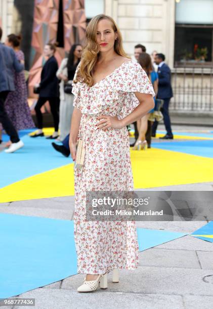 Charlotte Dellal attends the Royal Academy of Arts Summer Exhibition Preview Party at Burlington House on June 6, 2018 in London, England.