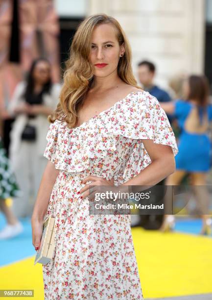 Charlotte Dellal attends the Royal Academy of Arts Summer Exhibition Preview Party at Burlington House on June 6, 2018 in London, England.