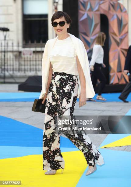 Kristin Scott Thomas attends the Royal Academy of Arts Summer Exhibition Preview Party at Burlington House on June 6, 2018 in London, England.