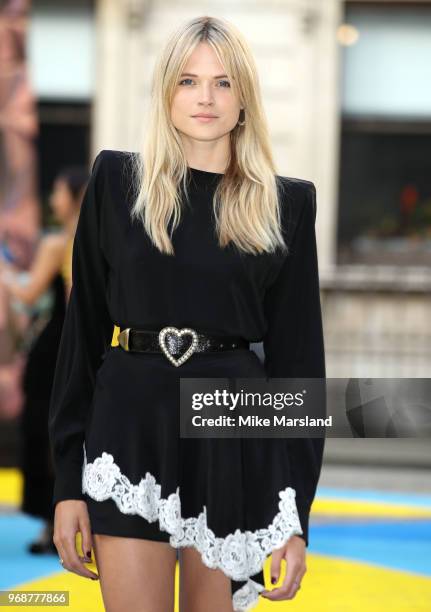 Gabriella Wilde attends the Royal Academy of Arts Summer Exhibition Preview Party at Burlington House on June 6, 2018 in London, England.
