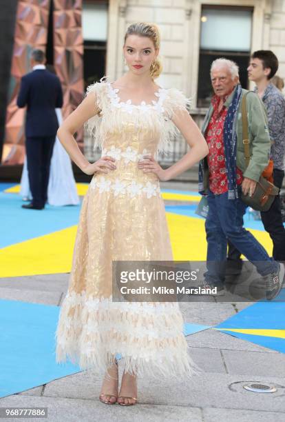 Anya Taylor-Joy attends the Royal Academy of Arts Summer Exhibition Preview Party at Burlington House on June 6, 2018 in London, England.