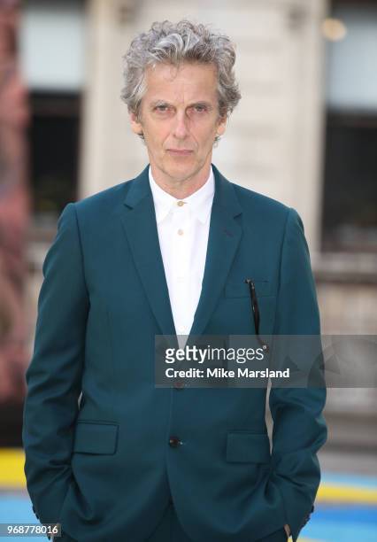 Peter Capaldi attends the Royal Academy of Arts Summer Exhibition Preview Party at Burlington House on June 6, 2018 in London, England.