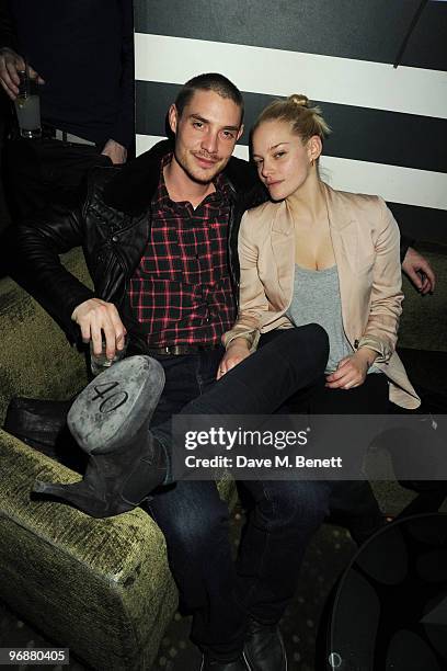 Annabelle Horsey attends the Sass & Bide party following their LFW catwalk show, at Bungalow 8 on February 19, 2010 in London, England.