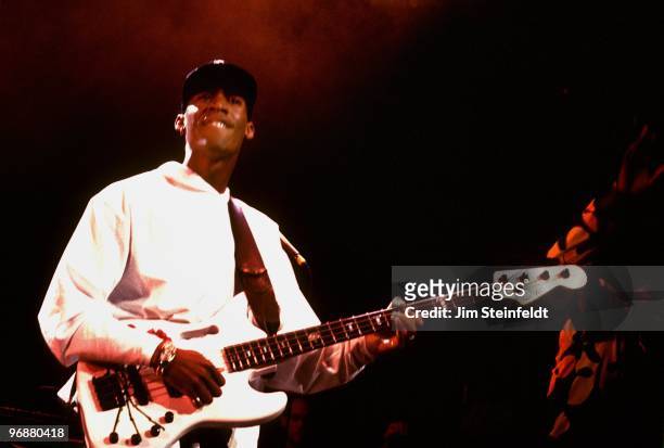 Tony! Toni! Tone! performs in Minnesota in August 1991.