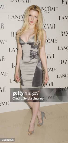 Talulah Riley attends the Lancome and Harper's Bazaar BAFTA party held at St Martins Lane Hotel on February 19, 2010 in London, England.