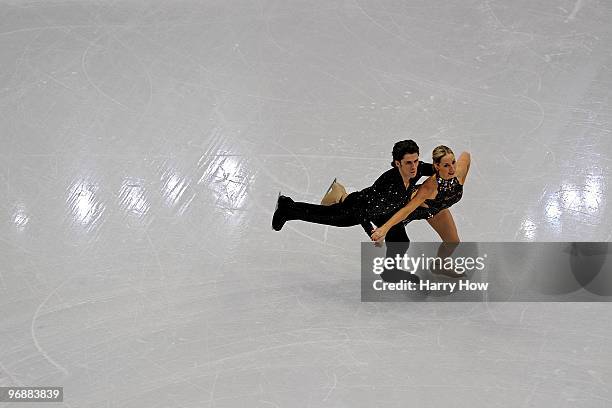 Sinead Kerr and John Kerr of Great Britain compete in the Figure Skating Compulsory Ice Dance on day 8 of the Vancouver 2010 Winter Olympics at the...