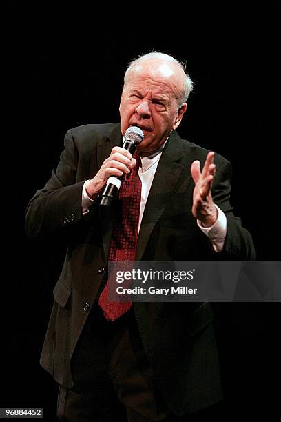 Comedian Tim Conway performs at the Paramount Theater on February 19, 2010 in Austin, Texas.