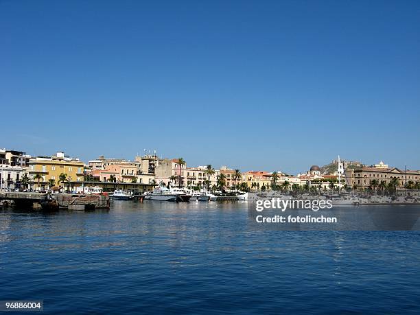 milazzo - erholung stockfoto's en -beelden