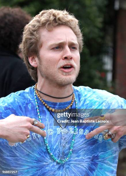 Spencer Pratt is seen in Beverly Hills at on February 19, 2010 in Los Angeles, California.