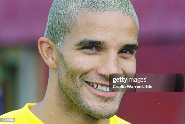 Portrait of West Ham new summer signing David James during the press conference held at Chadwell Heath, in London. \ Mandatory Credit: Warren Little...