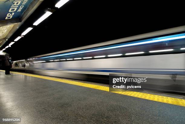 metro - metro madrid stock pictures, royalty-free photos & images