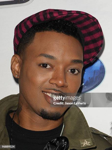 Jermaine Sellers attends the "American Idol" top 24 red carpet event at STK on February 18, 2010 in Los Angeles, California.