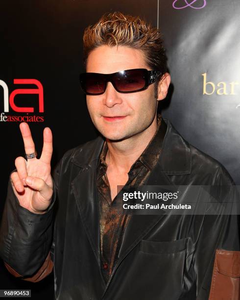 Actor Corey Feldman arrives to celebrate the grand opening of Bar210 And Plush at Bar 210 in The Beverly Hilton hotel on February 19, 2010 in Beverly...