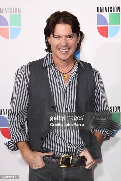 Arthur Hanlon arrives at recording of "Somos El Mundo" - "We Are The World" by Latin recording artits at American Airlines Arena on February 19, 2010...