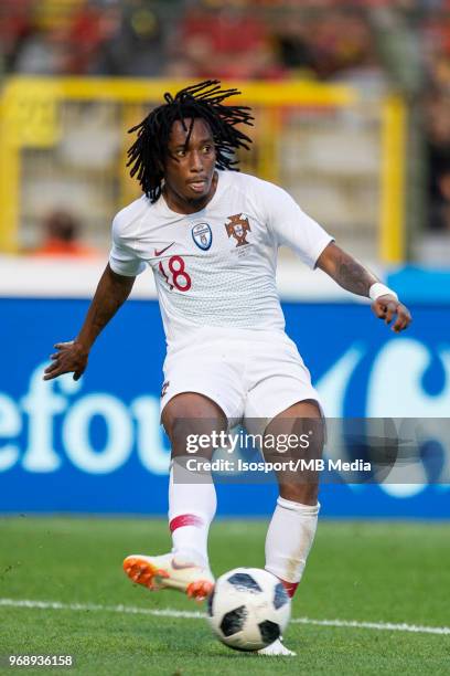 Gelson MARTINS during a friendly game between Belgium and Portugal , as part of preparations for the 2018 FIFA World Cup in Russia, on June 2, 2018...