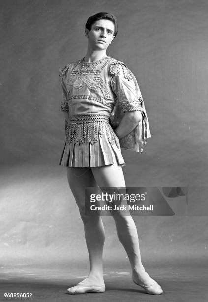 Dancer/choreographer Edward Villella photographed in February 1963.