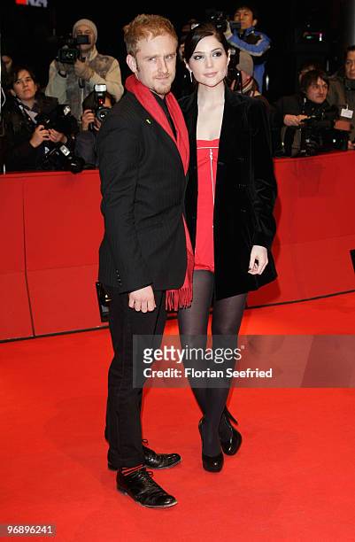 Actor Ben Foster and Janet Montgomery attend the 'Otouto' Premiere during day ten of the 60th Berlin International Film Festival at the Berlinale...