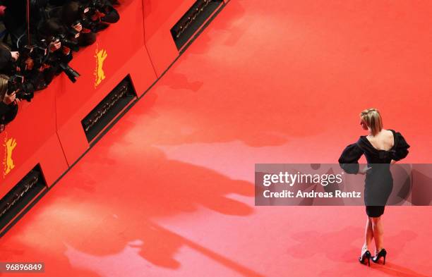 Renee Zellweger attends the 'Otouto' Premiere during day ten of the 60th Berlin International Film Festival at the Berlinale Palast on February 20,...