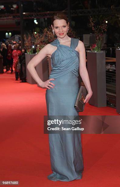 Karoline Herfurth attends the 'Otouto' Premiere during day ten of the 60th Berlin International Film Festival at the Berlinale Palast on February 20,...