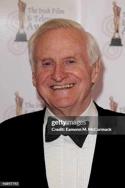 Film maker John Boorman arrives at The 7th Annual Irish Film And Television Awards, at the Burlington Hotel on February 20, 2010 in Dublin, Ireland.