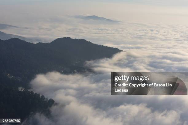 stratus sea - chiayi stock pictures, royalty-free photos & images