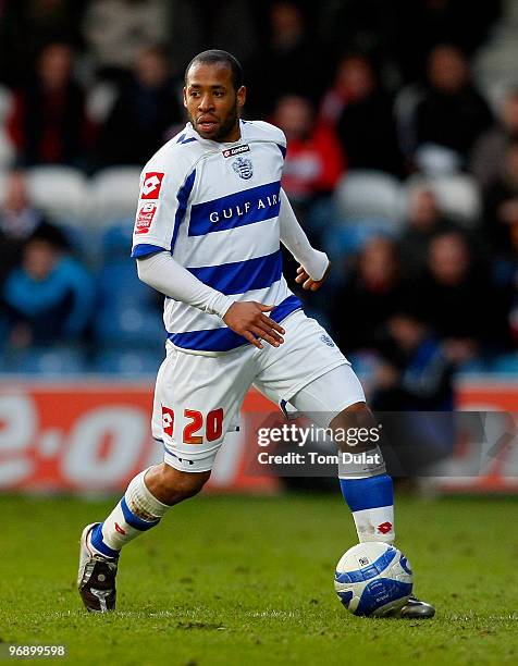 Matthew Hill of Queens Park Rangers in action during the Coca-Cola Championship match between Queens Park Rangers and Doncaster Rovers at Loftus Road...