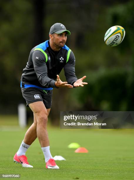 Queensland , Australia - 7 June 2018; Rob Kearney during Ireland rugby squad training at Royal Pines Resort in Queensland, Australia.