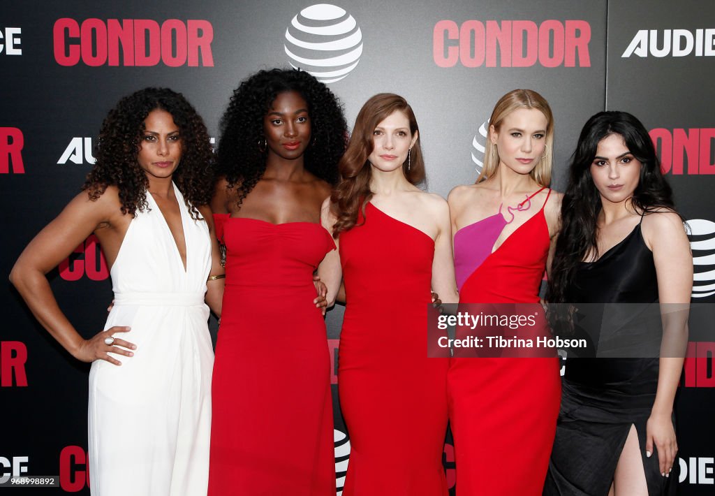 Christina Moses, Mouna Traore, Katherine Cunningham, Kristen Hager