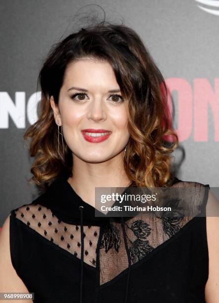 Priscilla Faia attends the premiere of AT&T Audience Network's 'Condor' at NeueHouse Hollywood on June 6, 2018 in Los Angeles, California.