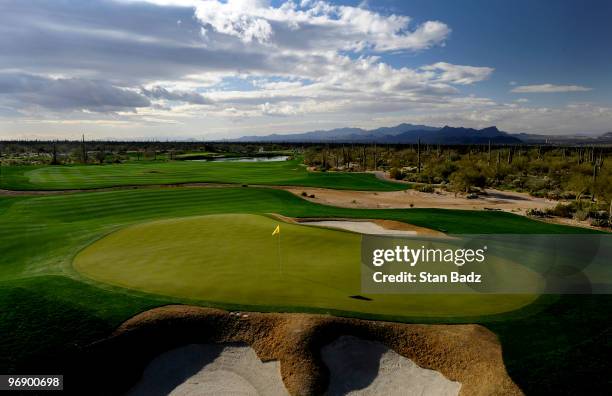 Course scenic of the fourth green during round four of the World Golf Championships-Accenture Match Play Championship at The Ritz-Carlton Golf Club...