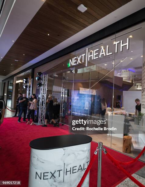 General atmosphere at the Next Health Grand Opening at the Westfield, Century City on June 6, 2018 in Los Angeles, California.