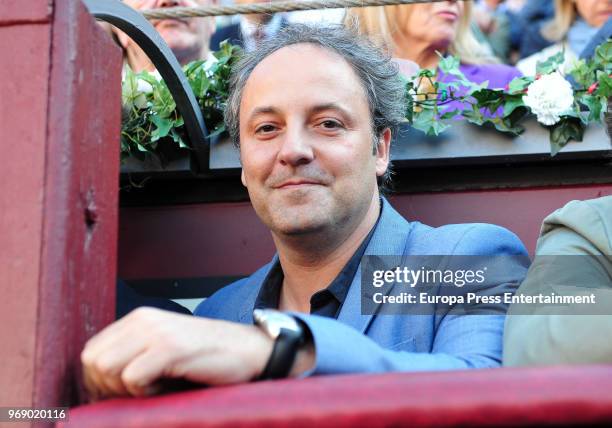 Narcis Rebollo attends La Beneficiencia Bullfight at Las Ventas Bullring on June 6, 2018 in Madrid, Spain.