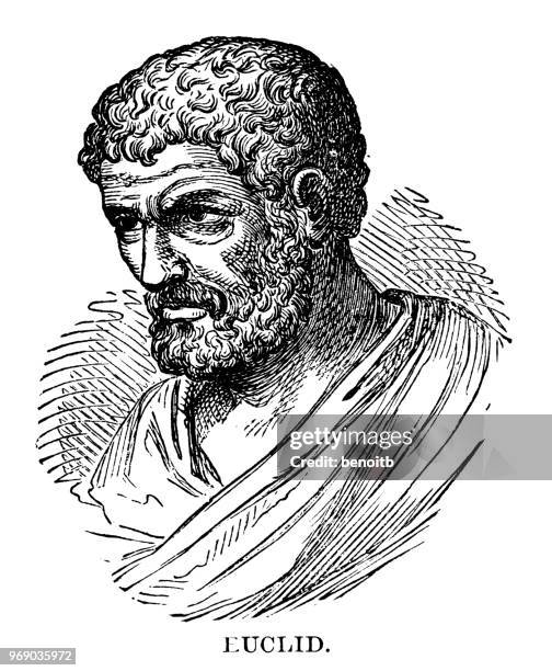 euclid - euclid art stock illustrations