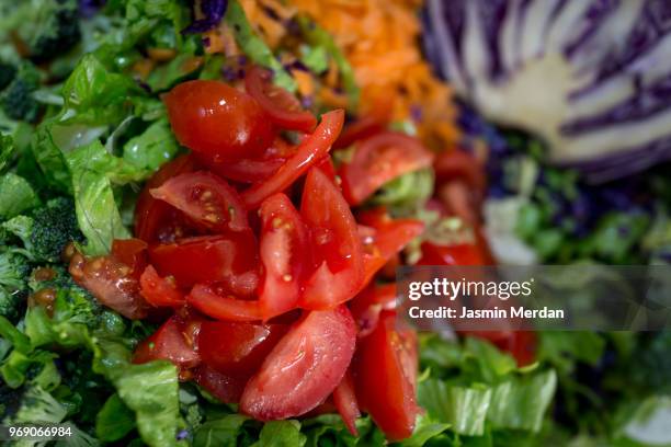 healthy vegetarian food - jasmin merdan stock-fotos und bilder