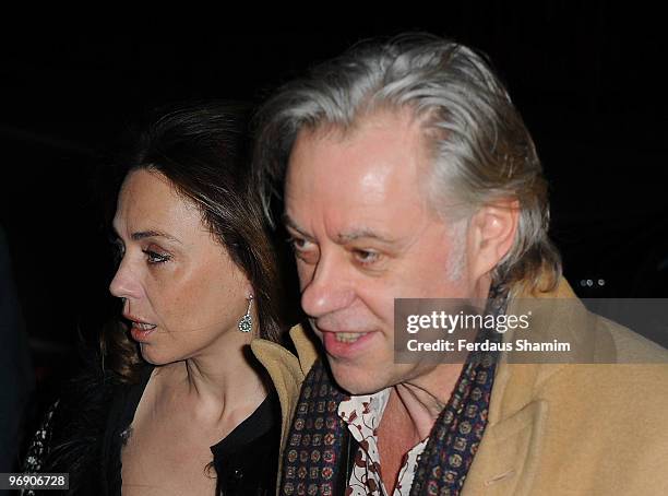 Sir Bob Geldof attends Finch & Partners annual pre-BAFTA party at Annabels on February 20, 2010 in London, England.