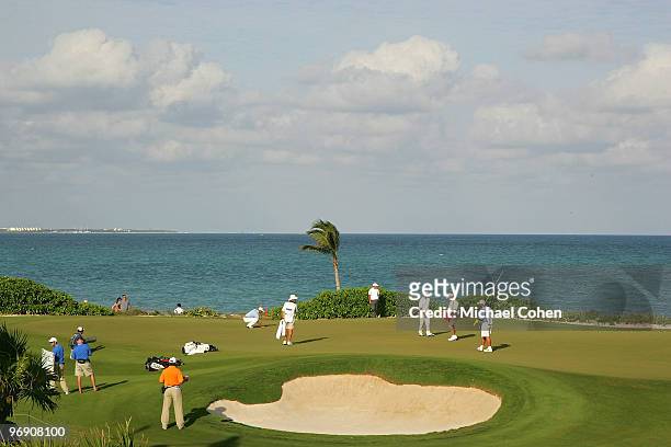 Scenic of the 15th hole during the third round of the Mayakoba Golf Classic at El Camaleon Golf Club held on February 20, 2010 in Riviera Maya,...