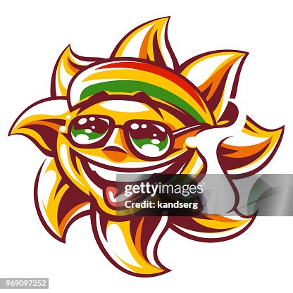 Vector Rasta Sun With Spliff High-Res Vector Graphic - Getty Images