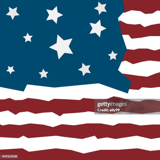 ilustrações de stock, clip art, desenhos animados e ícones de independence day usa background for design of card, flyer, poster - elly99