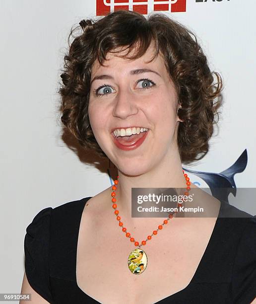Actress Kristen Schaal attends the 62nd Annual Writers Guild Awards at Hudson Theatre on February 20, 2010 in New York City.