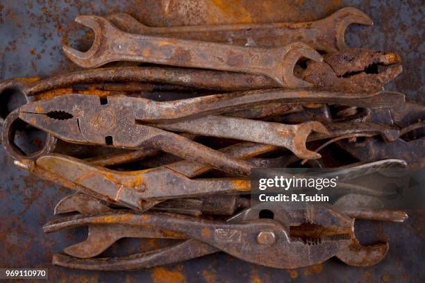 Badly Rusted Tools 684 Rusty Joiner Stock Photos, High-Res Pictures, and Images - Getty Images