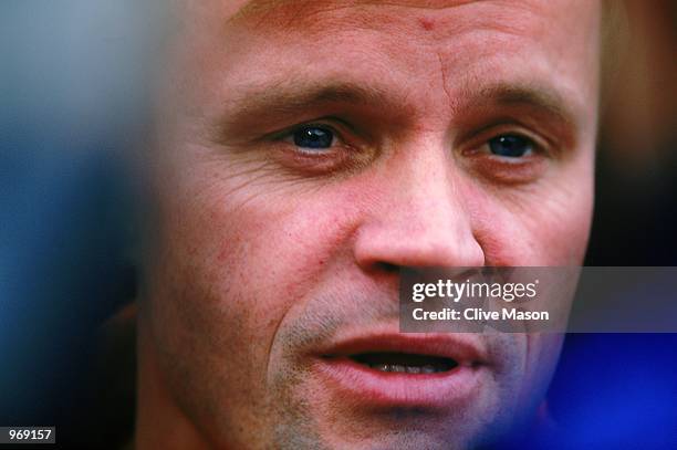 Headshot of Marlboro Mitsubishi driver Tommi Makinen during the Network Q Rally of Great Britain in Cardiff, Wales. \ Mandatory Credit: Clive Mason...