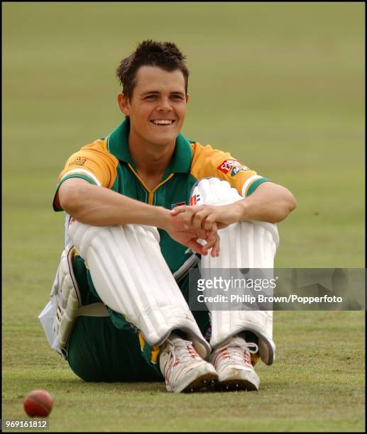 Jacques Rudolph of South Africa during a training session before the 5th Test match between England and South Africa at The Oval, London, 2nd...