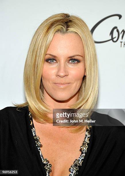 Actress Jenny McCarthy attends the 8th Annual World Poker Tour Invitational at Commerce Casino on February 20, 2010 in City of Commerce, California.