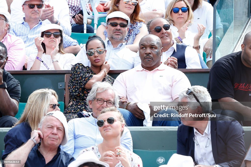 Celebrities At 2018 French Open - Day Twelve