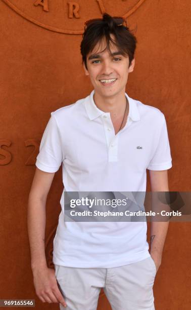 Actor Alain Fabien Delon attends the 2018 French Open - Day Twelve at Roland Garros on June 7, 2018 in Paris, France.