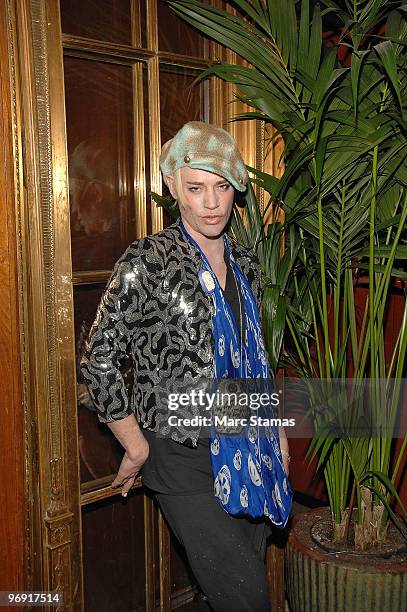 Designer Riche Rich attends an end of Fashion Week party at The Gates on February 20, 2010 in New York.