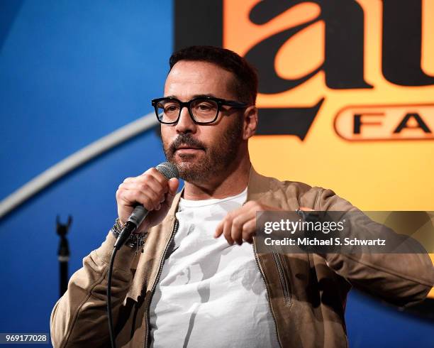 Actor Jeremy Piven performs at the Sarcoma-Oma Foundation Comedy Benefit at The Laugh Factory on June 6, 2018 in West Hollywood, California.