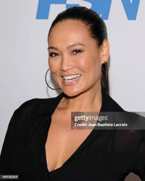 Tia Carrere arrives at the 8th Annual World Poker Tour Invitational at Commerce Casino on February 20, 2010 in City of Commerce, California.