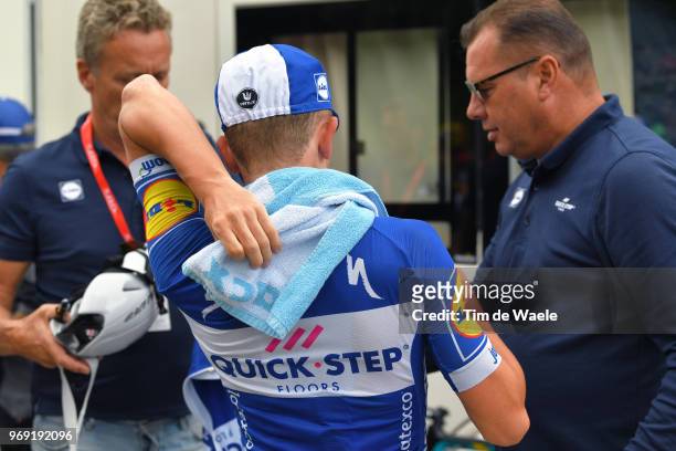 James Knox of Great Britain and Team Quick-Step Floors / Tacx Towel / during the 70th Criterium du Dauphine 2018, Stage 4 a 181km stage from...