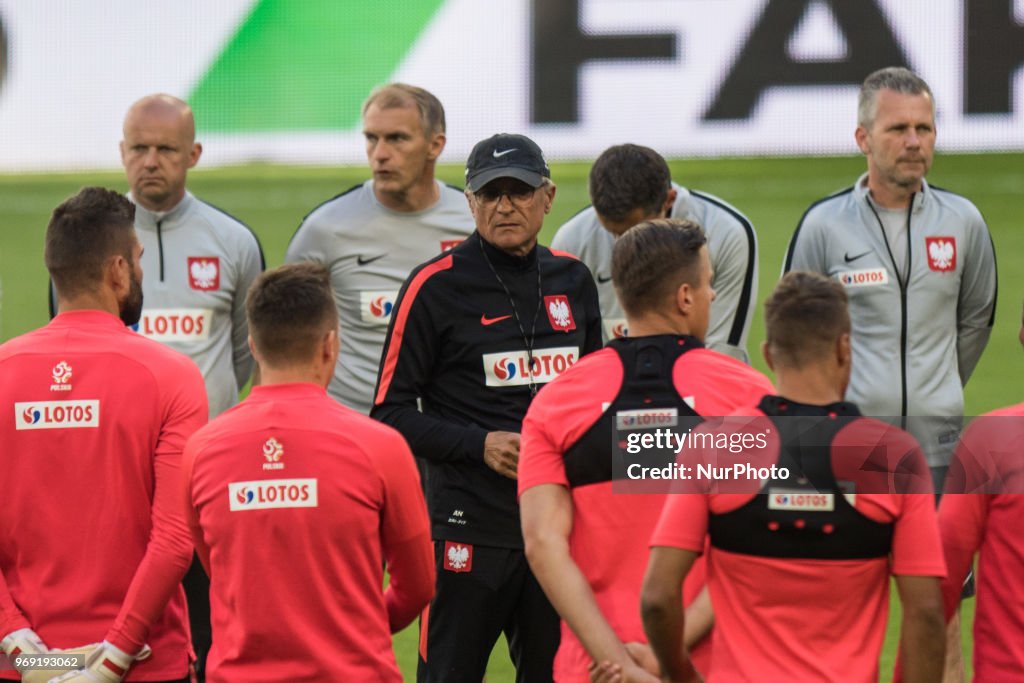 Poland Training And Press Conference